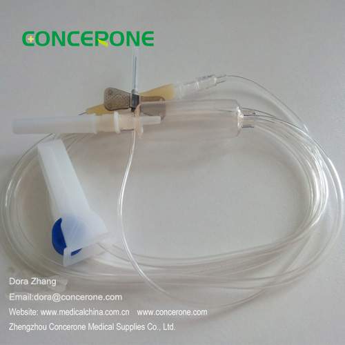 Sterile Infusion Set with Needle Different Types