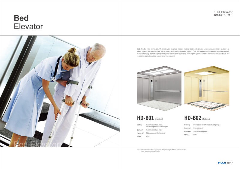 2015 New Design Hospital Bed Elevator Lift for Sale