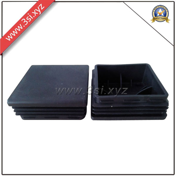 Factory Plastic Black Square Furniture Leg Plugs (YZF-H61)