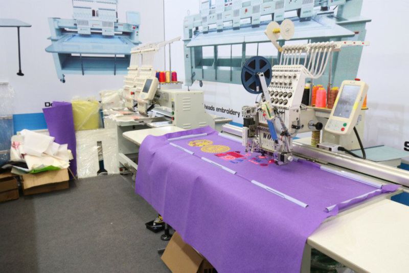 Wonyo Large Long Big Embroidery Area Single Head Embroidery Machine Wy1201cl