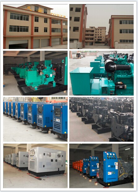 30kVA 60kVA 100kVA 150kVA 200kVA 250kVA 300kVA Guangzhou Factory Price Power Electric Silent Genset Diesel Generator Set