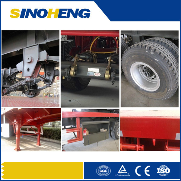 China Top Quality Flatbed Container Semi Trailers