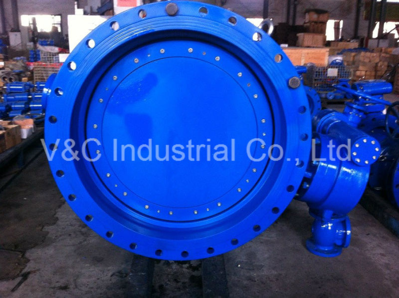 Cast Steel Eccentric Flanged Butterfly Valve