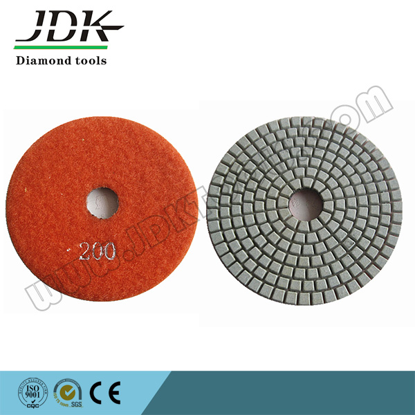 Diamond Polishing Pads with Screw Type