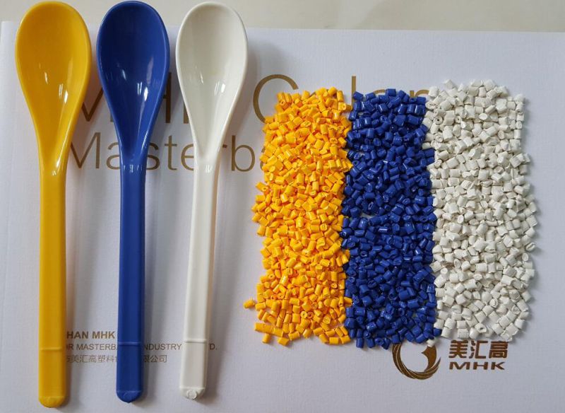 HDPE Plastics/White Masterbatch