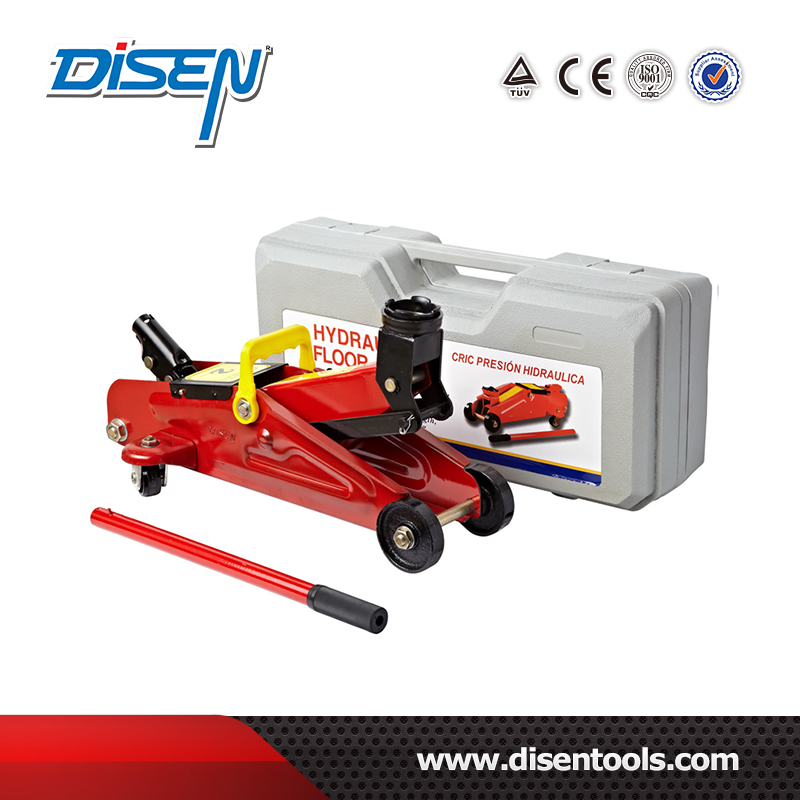 2 Ton Hydraulic Floor Jack for (DSF-2T) Plastic Box Packing with CE Approved