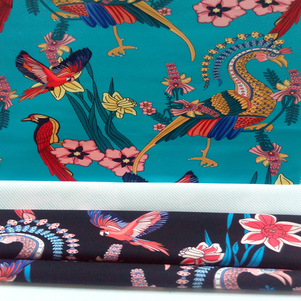 Digital Printed Woven Twill Fabric for Garment and Home Textiles