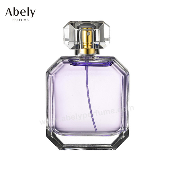 75ml Polished Glass Perfume Bottle for Eau De Parfum