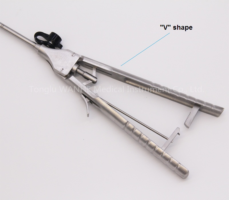 Hf2008 Surgical Laparoscopic Needle Holder O-Type Handle