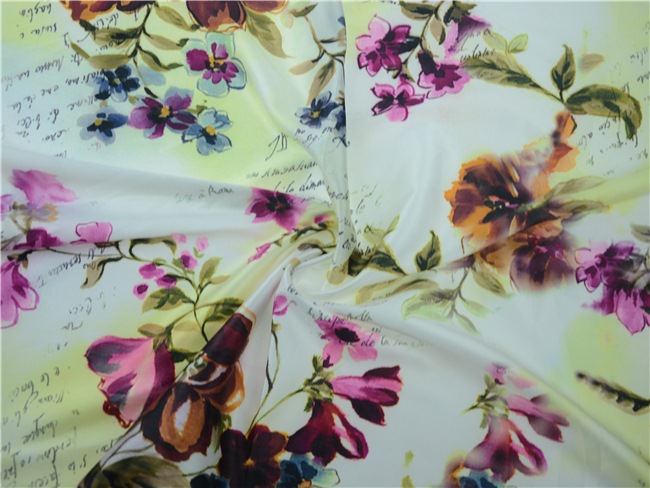 Digital Textile Printing Fabric 100% Polyester Fabric (TLD-0063)