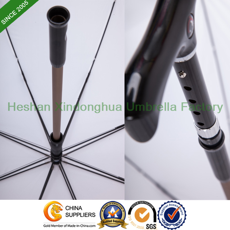 Unbreakable Dual Purpose Walking Stick Umbrella for Singapore Market (SU-0023AAFH)