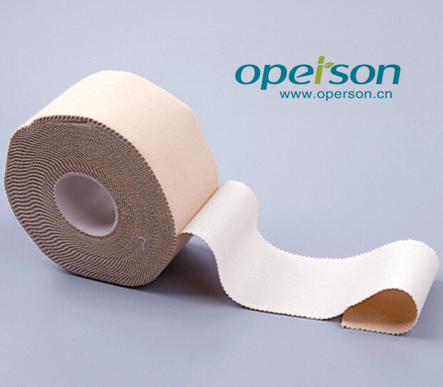 Rayon Cotton Adhesive Sports Tape Approved by ISO