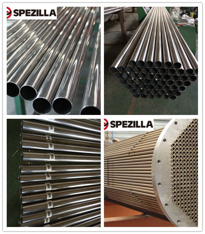 China Supplier Tp 316/316L Stainless Steel Pipe for Heat Exchanger