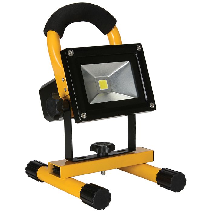 Portable Ultra Bright 30W Water Resistant Cordless Rechargeable LED Flood Spot Work Light Lamp
