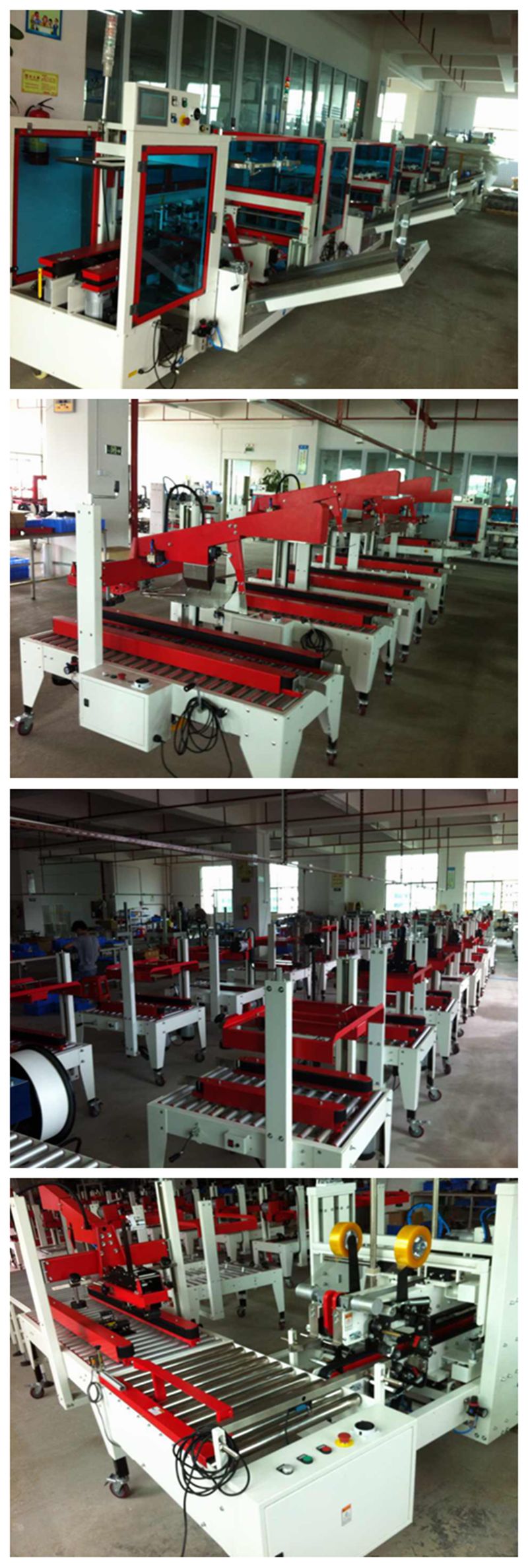 Yupack I Shape Side and Corner Sealing Automatic Box Taping Machine