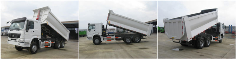 Heavy Duty HOWO Dump Trucks 371HP for Sand and Stone