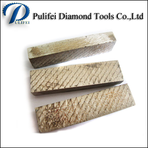 Diamond Stone Cutting Segment for Granite Saw Blade