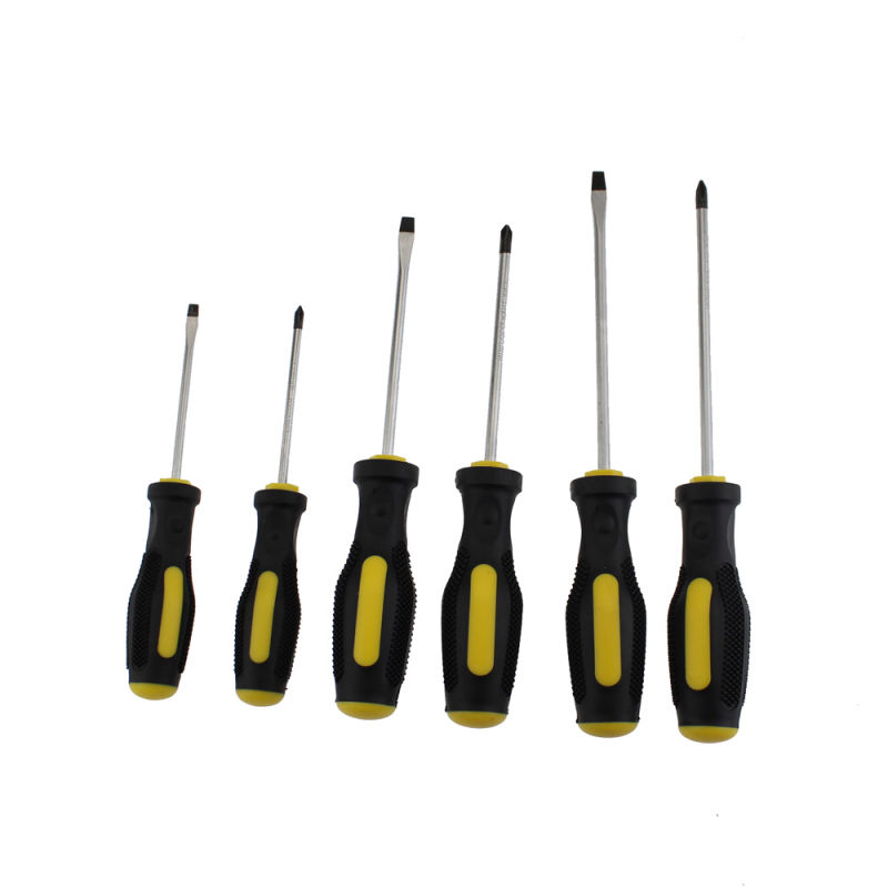 4X75mm Magnetic Tip Cr-V Screwdriver with TPR Handle