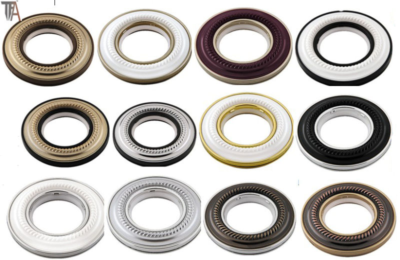 Circle Plastic Material Curtain Ring for Curtain Accessories