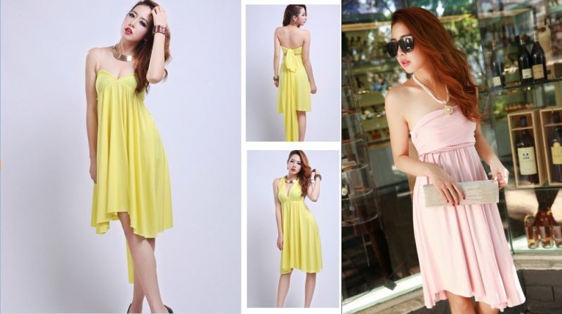 Fashion Casual Sexy Beach Party Dress (FS5812)