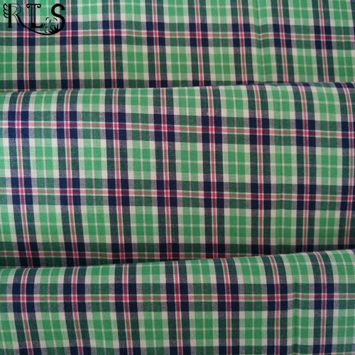 100% Cotton Poplin Yarn Dyed Fabric Rlsc50-13