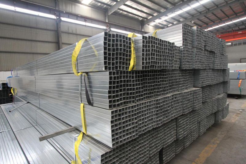 ERW Q235B Pre-Galvanized Square Steel Pipe