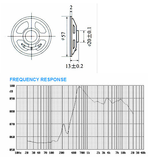 Fbs57A China Mylar Speaker Manufactures Mylar Speaker (FBELE)