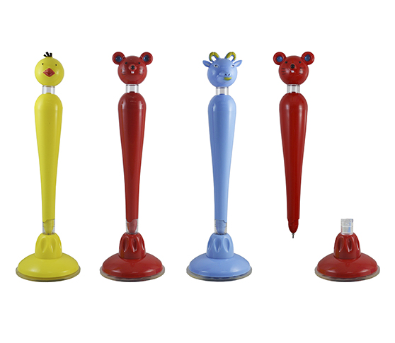 Novelty Pen Rubber Animals Pen Gift Pen for Kids