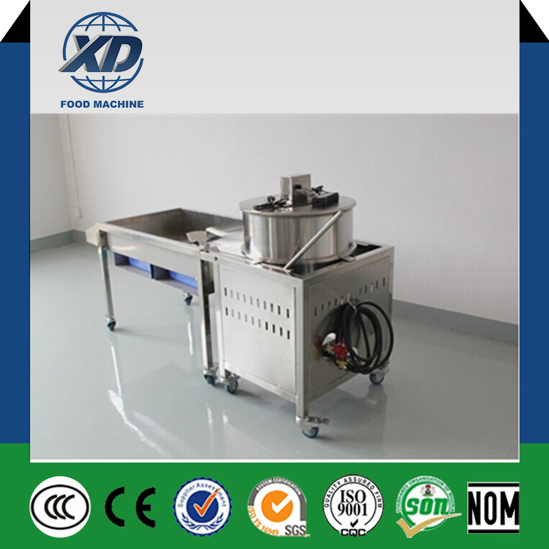 Commercial Gas 20kg Capacity Per Hour Popcorn Maker Machine