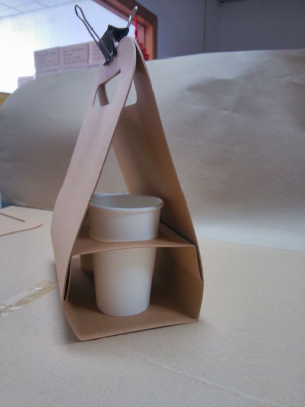 Coffee Holder Takeaway Coffee Cup Paper Holder Box