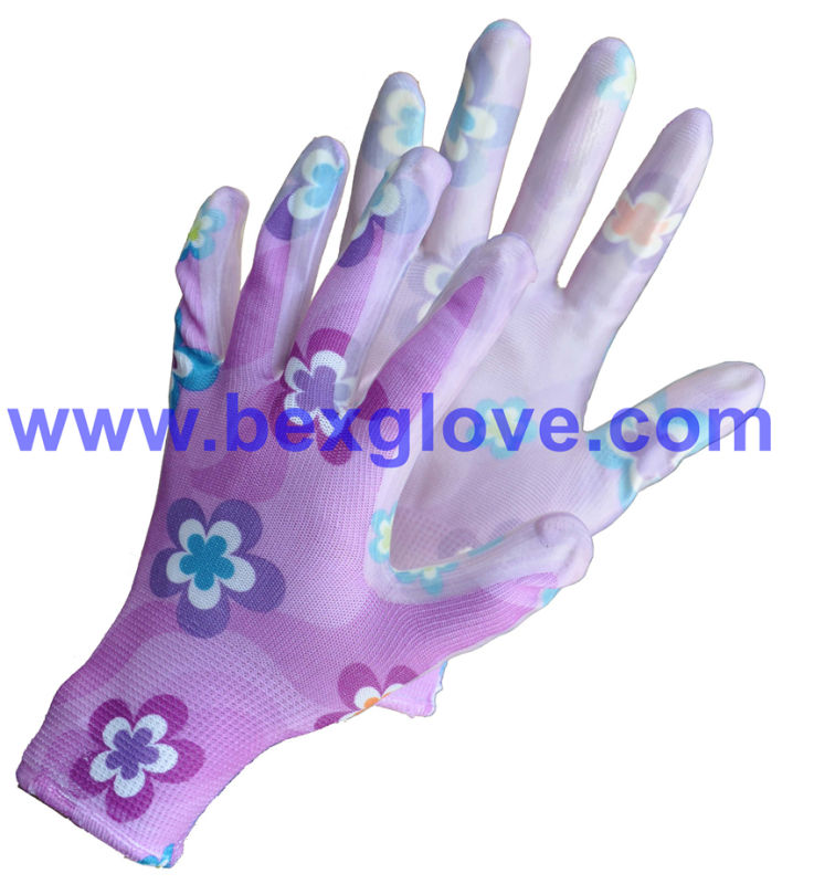 Pretty Nitrile Garden Glove