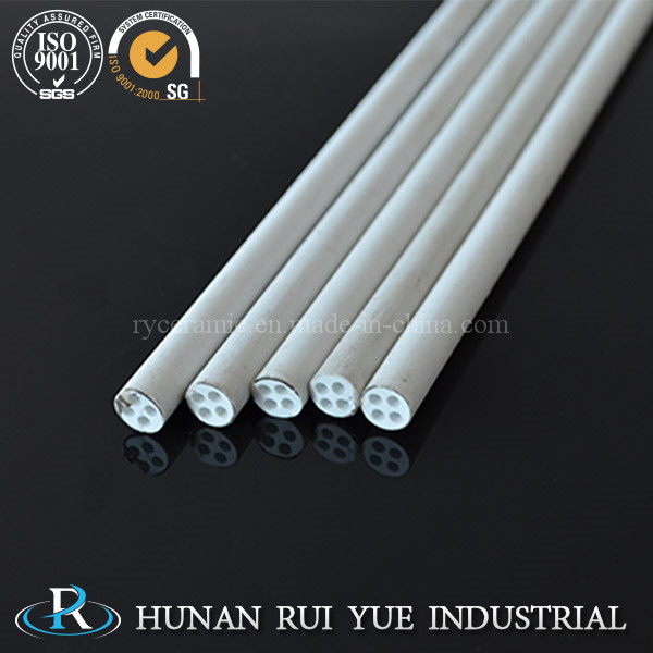 High Temperature Refractory Alumina Tube or Alumina Ceramic Rod