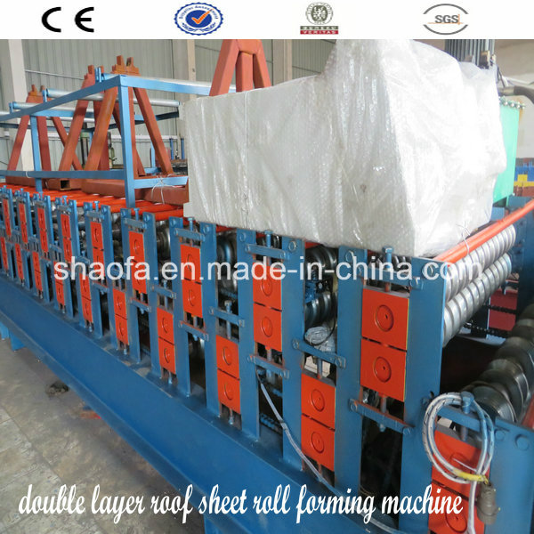Trapezoid Roof Sheet Roll Forming Machine (AF-1200)