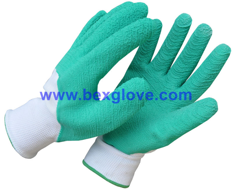 Color Latex Work Glove