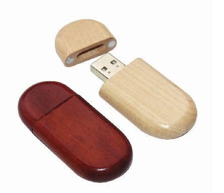 Hot Sale Wood USB Flash Drive with Environmental for Free Sample