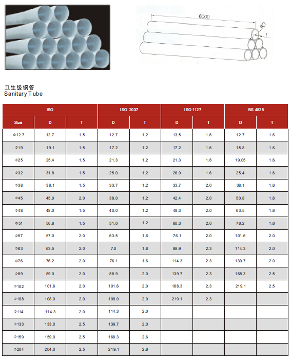 Wenzhou Stainless Steel Sanitary Seamless Tube