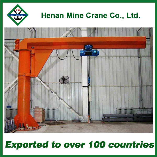 Fixde Pillar Floor Column Jib Crane for Easy Operation