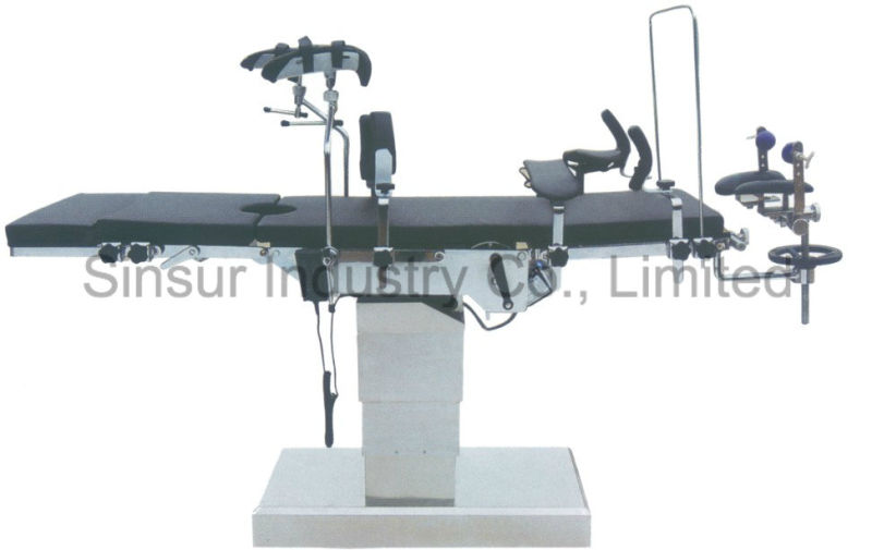 ISO/Ce Approved Fluoroscopic Hospital Ot Use Manual Operating Table Prices