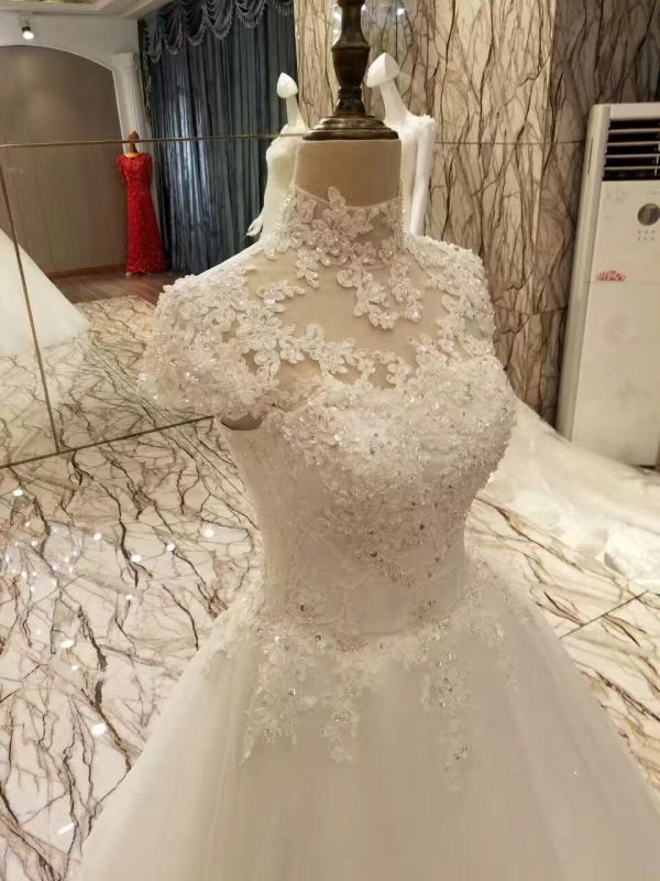 New Arrival 2017 Top Princess Marriage Floor Length Wedding Dresses