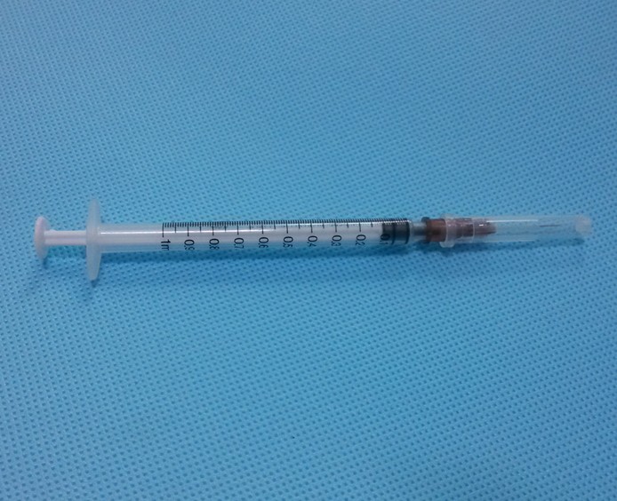 1ml Luer Lock Medical Syringe with 3 Part