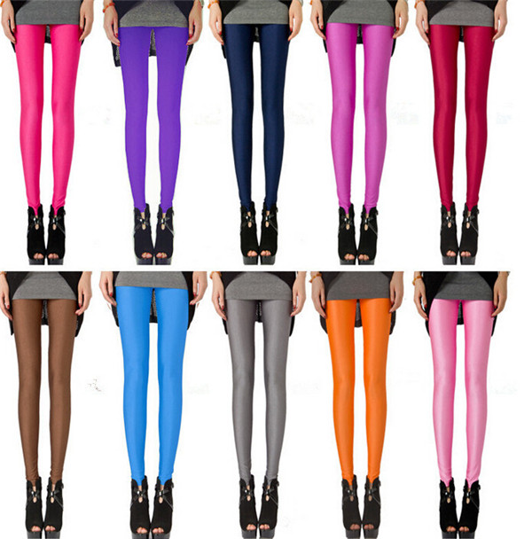 Fashion Girls' Candy Color Skinny Leggings (SR8224)