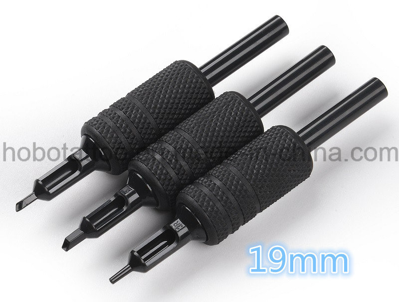 Brand Quality 19mm All Black Disposable Round Tattoo Grips