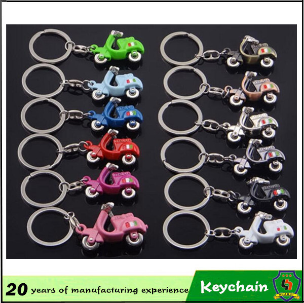 Electric Motor Car Key Chain with Many Colors