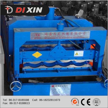 Dixin 828 Automatic Steel Tile Corrugated Roof Panel Roll Forming Machine