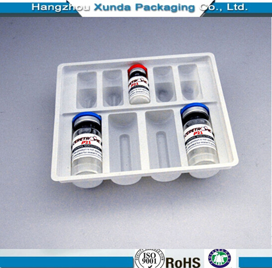 Plastic Vial Packaging Tray Blister Vial Tray