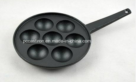 7PCS Preseasoned Cast Iron Baking Pan 20cm