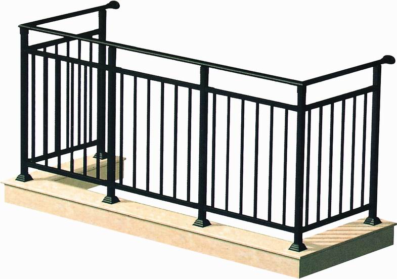 Assembled Powder Coating Aluminum Balcony Railing