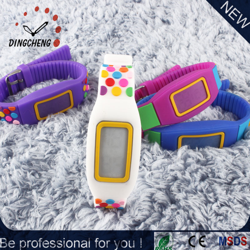 Silicone LED Watches Bracelet Wristwatch (DC-2149)