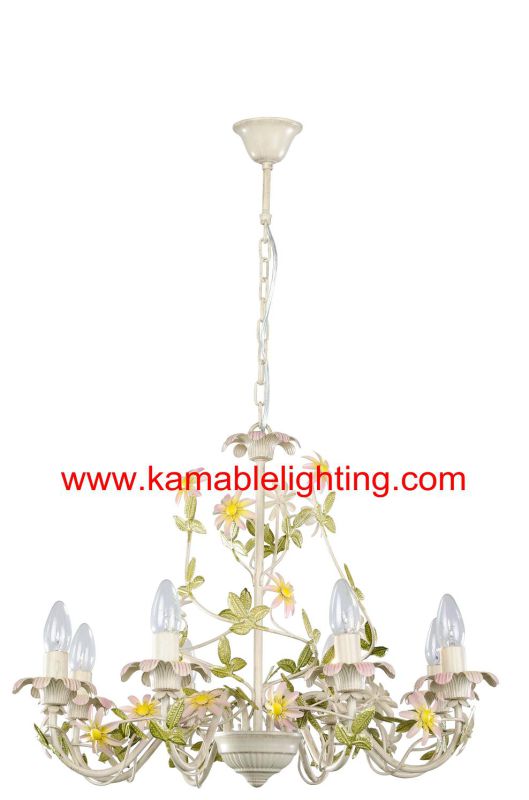 Fresh Simple Style Flower Decor Pendant Lamp (SD1078/5)