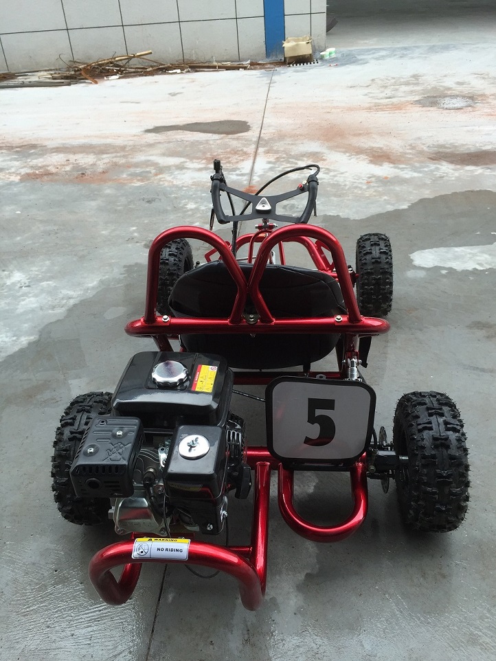 196cc Engine Drift Bike Dune Buggy, Single Speed Automatic Drive System: Heavy Duty Chain